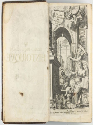 Le grand dictionnaire historique, ou le mélange curieux de l'histoire sainte et profane.