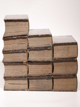 Astronomisches Jahrbuch für die Jahre 1786 bis 1803. Consecutive run of 16 volumes, 4 supplements, 1 index volume and 1 volume of "Erläuterungen" bound in 12 volumes.