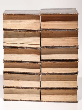 Astronomisches Jahrbuch für die Jahre 1786 bis 1803. Consecutive run of 16 volumes, 4 supplements, 1 index volume and 1 volume of "Erläuterungen" bound in 12 volumes.