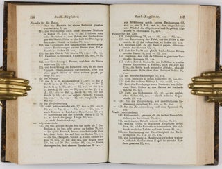 Astronomisches Jahrbuch für die Jahre 1786 bis 1803. Consecutive run of 16 volumes, 4 supplements, 1 index volume and 1 volume of "Erläuterungen" bound in 12 volumes.