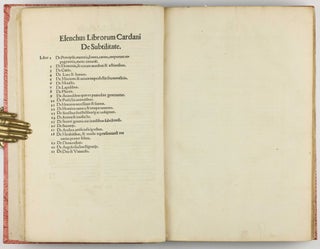 De subtilitate libri XXI.