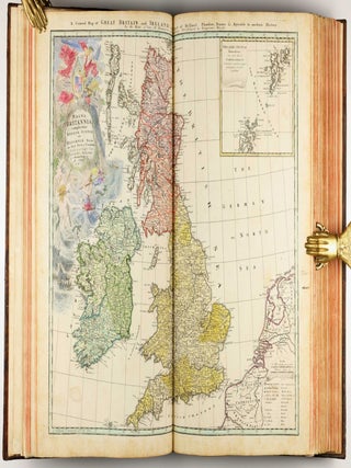 Homannischer Atlas von Hundert Landkarten darinne die Erdkugel mit allen ihren Theilen geographisch vorgestellet und nach dem Unterschied der Reiche und Staaten deutlich illuminiret worden. Nebst einer Einleitung in die mathematische, natürliche und historische Geographie.