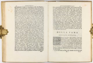 Lezioni Accademiche ... Lettore delle Mattematiche nello Studio di Firenze e Accademico della Crusca, edited by Tommaso Bonaventuri.