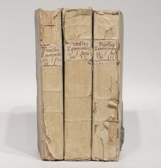 Experiments and Observations on different kinds of Air. Three volumes.