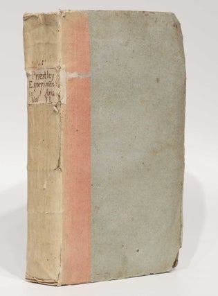 Experiments and Observations on different kinds of Air. Three volumes.