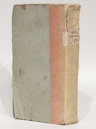 Experiments and Observations on different kinds of Air. Three volumes.