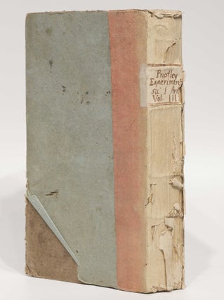 Experiments and Observations on different kinds of Air. Three volumes.