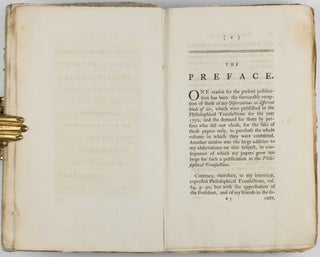 Experiments and Observations on different kinds of Air. Three volumes.