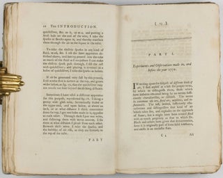 Experiments and Observations on different kinds of Air. Three volumes.