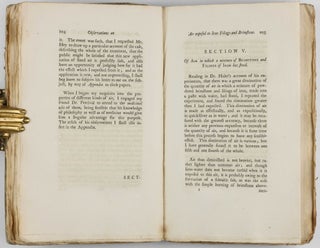 Experiments and Observations on different kinds of Air. Three volumes.