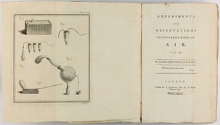 Experiments and Observations on different kinds of Air. Three volumes.