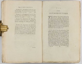 Experiments and Observations on different kinds of Air. Three volumes.