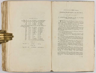 Experiments and Observations on different kinds of Air. Three volumes.
