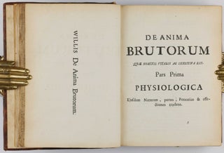De anima brutorum, quae hominis vitalis ac sensitiva est, exercitationes duae.