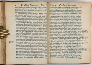 De anima brutorum, quae hominis vitalis ac sensitiva est, exercitationes duae.
