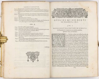 De magnete, magneticisque corporibus, et de magno magnete tellure; Physiologia nova, plurimis & argumentis, & experimentis demonstrata.