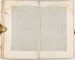 De magnete, magneticisque corporibus, et de magno magnete tellure; Physiologia nova, plurimis & argumentis, & experimentis demonstrata.