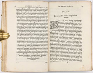 De magnete, magneticisque corporibus, et de magno magnete tellure; Physiologia nova, plurimis & argumentis, & experimentis demonstrata.