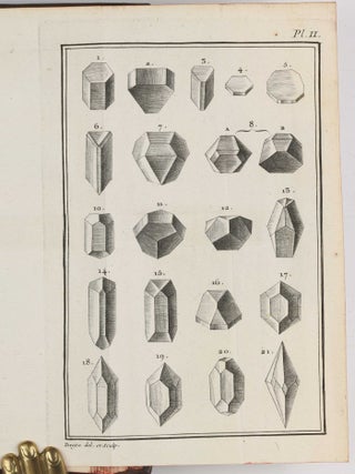 Essai de Cristallographie, ou Description des Figures Géométriques, Propres à différens Corps du Regne Minéral, connus vulgairement sous le nom de Cristaux.