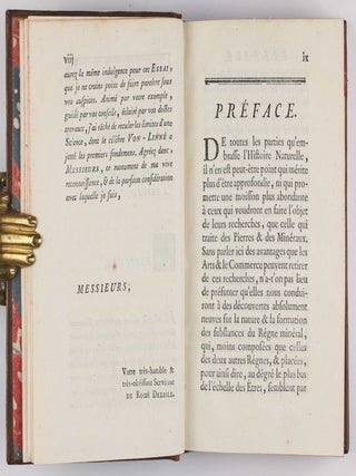 Essai de Cristallographie, ou Description des Figures Géométriques, Propres à différens Corps du Regne Minéral, connus vulgairement sous le nom de Cristaux.