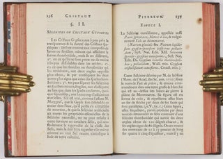 Essai de Cristallographie, ou Description des Figures Géométriques, Propres à différens Corps du Regne Minéral, connus vulgairement sous le nom de Cristaux.