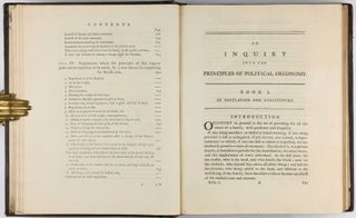 An inquiry into the principles of political oeconomy: being an essay on the science of domestic policy in free nations.