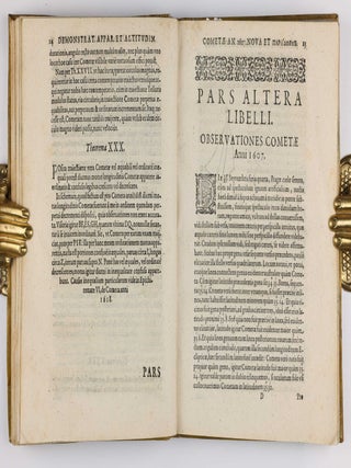 De cometis libelli tres. Astronomicus, theoremata continens de motu cometarum ... qui annis 1607 et 1618 conspecti sunt, etc, Physicus, continens physiologiam cometarum novam, etc, Astrologicus, de significationibus cometarum annorum 1607 et 1618... II. Physicus, continens Physiologiam Cometarum novam ... III. Astrologicus, de significationibus Cometarum Annorum 1607 & 1618.