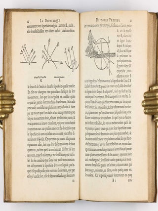 Discours de la méthode pour bien conduire sa raison, & chercher la verité dans les sciences. Plus la dioptrique. Et les météores. Qui sont des essais de cete Methode. Jouxte la copie imprimée à Leyde.