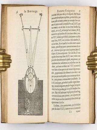 Discours de la méthode pour bien conduire sa raison, & chercher la verité dans les sciences. Plus la dioptrique. Et les météores. Qui sont des essais de cete Methode. Jouxte la copie imprimée à Leyde.