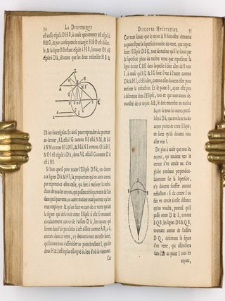 Discours de la méthode pour bien conduire sa raison, & chercher la verité dans les sciences. Plus la dioptrique. Et les météores. Qui sont des essais de cete Methode. Jouxte la copie imprimée à Leyde.
