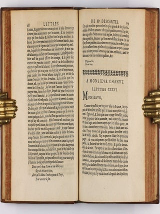 Lettres de Mr Descartes où sont traitées plusieurs belles questions touchant la morale, physique, médecine et les mathématiques. Nouvelle édition revue et augmentée.