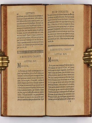 Lettres de Mr Descartes où sont traitées plusieurs belles questions touchant la morale, physique, médecine et les mathématiques. Nouvelle édition revue et augmentée.