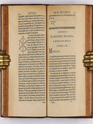 Lettres de Mr Descartes où sont traitées plusieurs belles questions touchant la morale, physique, médecine et les mathématiques. Nouvelle édition revue et augmentée.