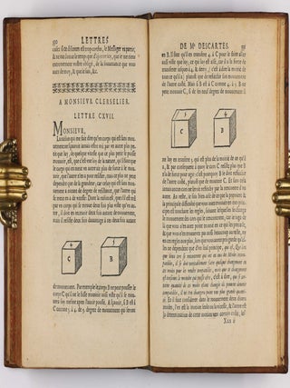 Lettres de Mr Descartes où sont traitées plusieurs belles questions touchant la morale, physique, médecine et les mathématiques. Nouvelle édition revue et augmentée.