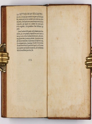 Lettres de Mr Descartes où sont traitées plusieurs belles questions touchant la morale, physique, médecine et les mathématiques. Nouvelle édition revue et augmentée.