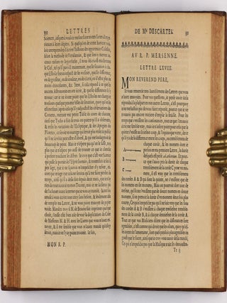 Lettres de Mr Descartes où sont traitées plusieurs belles questions touchant la morale, physique, médecine et les mathématiques. Nouvelle édition revue et augmentée.