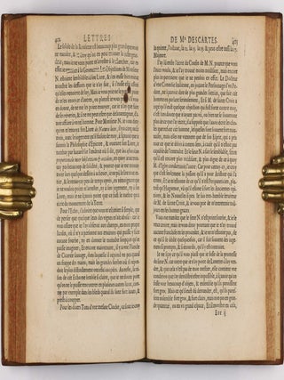 Lettres de Mr Descartes où sont traitées plusieurs belles questions touchant la morale, physique, médecine et les mathématiques. Nouvelle édition revue et augmentée.