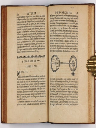 Lettres de Mr Descartes où sont traitées plusieurs belles questions touchant la morale, physique, médecine et les mathématiques. Nouvelle édition revue et augmentée.