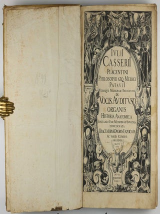 De Vocis Auditusque Organis Historia Anatomica. Tractatibus Duobus Explicata ac Variis Iconibus Aere Excusis Illustrata.