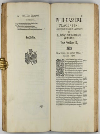 De Vocis Auditusque Organis Historia Anatomica. Tractatibus Duobus Explicata ac Variis Iconibus Aere Excusis Illustrata.