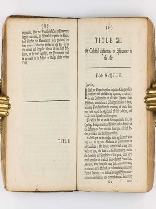 The General History of the Air, designed and begun by the Honble Robert Boyle Esq.