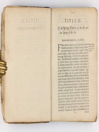 The General History of the Air, designed and begun by the Honble Robert Boyle Esq.