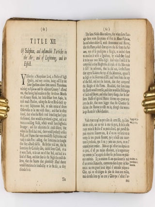 The General History of the Air, designed and begun by the Honble Robert Boyle Esq.