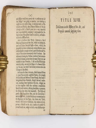 The General History of the Air, designed and begun by the Honble Robert Boyle Esq.