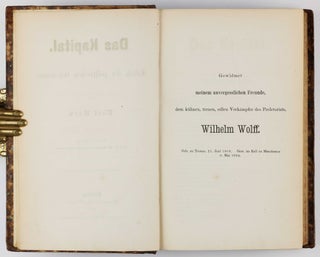 Das Kapital, Kritik der politischen Oekonomie. Vol. 1: Der Produktionsprocess des Kapitals.