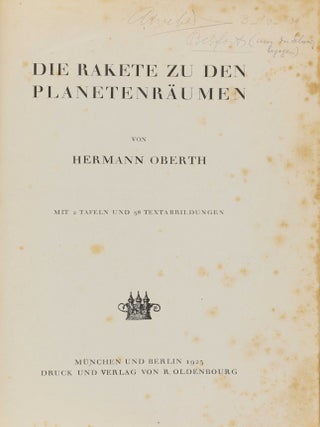 Die Rakete zu dem Planetenräumen.