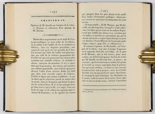 De la nature de la richesse et de l'origine de la valeur.