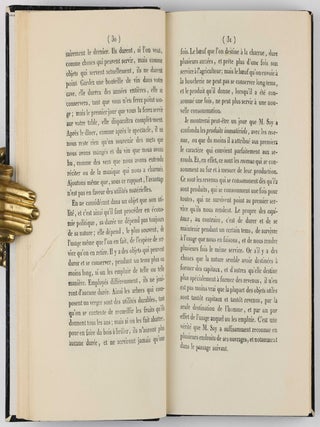 De la nature de la richesse et de l'origine de la valeur.