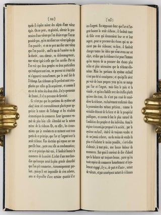 De la nature de la richesse et de l'origine de la valeur.