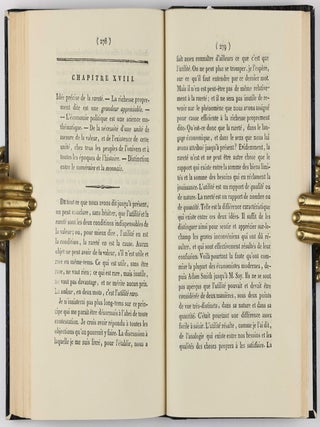De la nature de la richesse et de l'origine de la valeur.